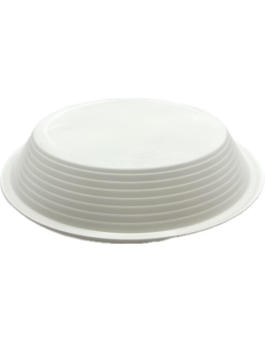 salento 66 piatti monouso plastica extra rigidi diametro 22cm - 1kg - fondi: tuttocasashop.it: carta & monouso