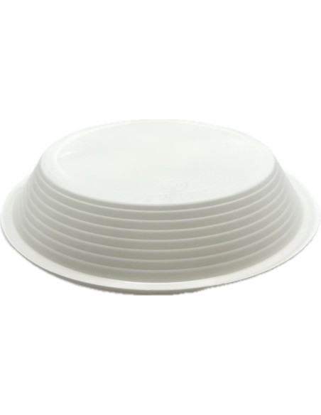 salento 66 piatti monouso plastica extra rigidi diametro 22cm - 1kg - fondi: tuttocasashop.it: carta & monouso