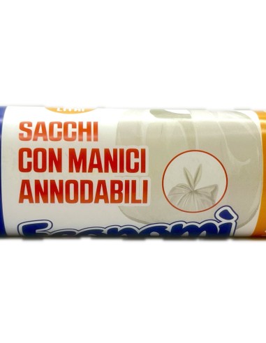 elios 10 sacchi rifiuti misura condominiale 70x118cm - trasparenti: tuttocasashop.it: pulizia e cura della casa