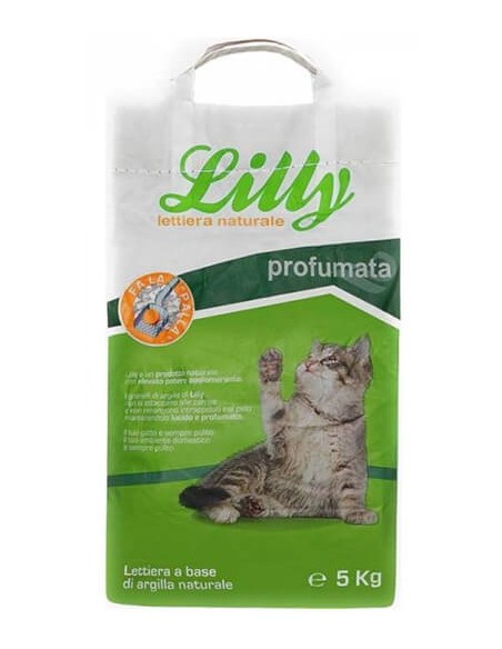 lilly lettiera per gatti sacco da 5kg - profumata: tuttocasashop.it: altro - bazar