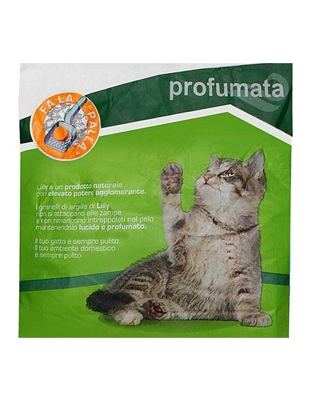 lilly lettiera per gatti sacco da 5kg - profumata: tuttocasashop.it: altro - bazar