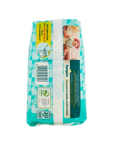 pampers pannolini baby-dry - taglia 3 midi 4-9kg - 20 pezzi: tuttocasashop.it: igiene e cura della persona