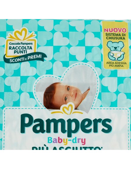 pampers pannolini baby-dry - taglia 3 midi 4-9kg - 20 pezzi: tuttocasashop.it: igiene e cura della persona