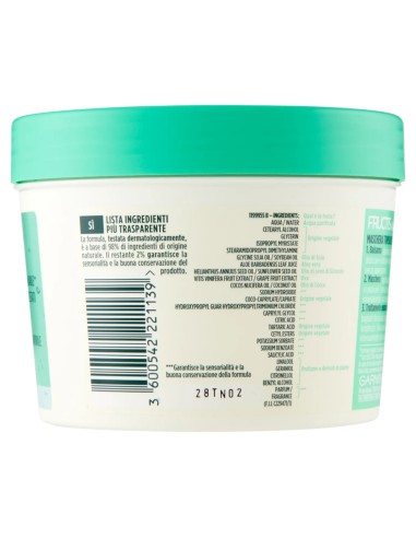 fructis hair food maschera capelli 390ml - aloe vera - idratante: tuttocasashop.it: igiene e cura della persona