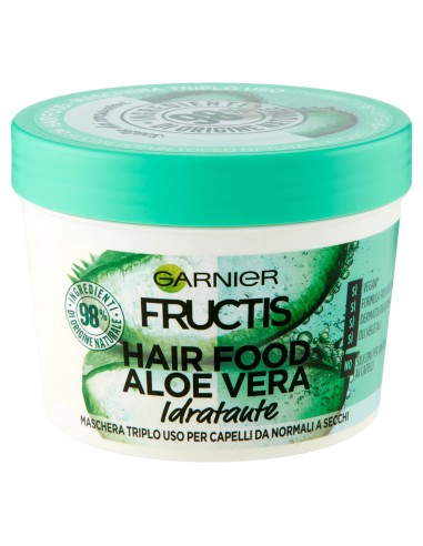 fructis hair food maschera capelli 390ml - aloe vera - idratante: tuttocasashop.it: igiene e cura della persona