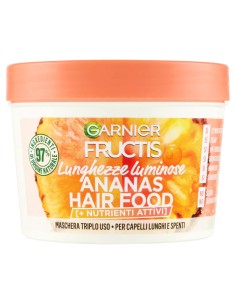 fructis hair food maschera capelli 390ml - ananas - lunghezze luminose: tuttocasashop.it: igiene e cura della persona
