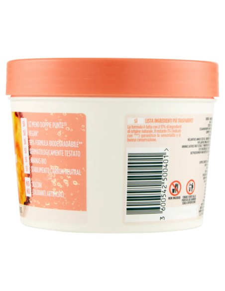 fructis hair food maschera capelli 390ml - ananas - lunghezze luminose: tuttocasashop.it: igiene e cura della persona