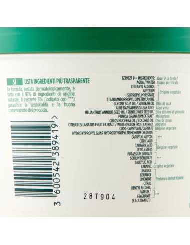 fructis hair food maschera capelli 390ml - anguria - rivitalizzante: tuttocasashop.it: igiene e cura della persona