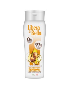 libera e bella shampoo e balsamo 2in1 - 300ml - con olio di argan: tuttocasashop.it: igiene e cura della persona