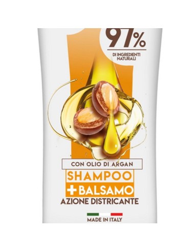 libera e bella shampoo e balsamo 2in1 - 300ml - con olio di argan: tuttocasashop.it: igiene e cura della persona