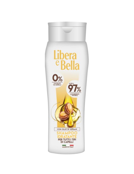 libera e bella shampoo 300ml - idratante - con olio di argan: tuttocasashop.it: igiene e cura della persona
