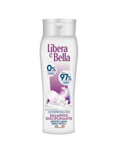 libera e bella shampoo 300ml - disciplinante con proteine della seta: tuttocasashop.it: igiene e cura della persona
