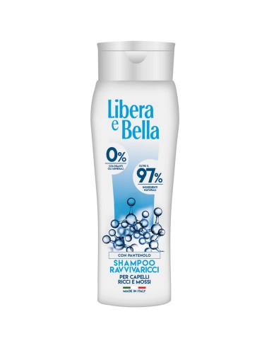 libera e bella shampoo 300ml - ravviva ricci - con pantenolo: tuttocasashop.it: igiene e cura della persona
