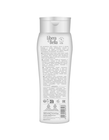 libera e bella shampoo 300ml - ravviva ricci - con pantenolo: tuttocasashop.it: igiene e cura della persona