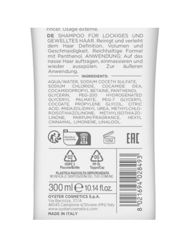 libera e bella shampoo 300ml - ravviva ricci - con pantenolo: tuttocasashop.it: igiene e cura della persona
