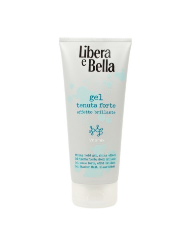 libera e bella gel per capelli - 200ml - fissaggio forte - effetto brillante: tuttocasashop.it: igiene e cura della persona