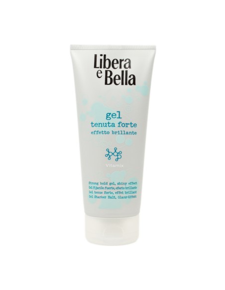 libera e bella gel per capelli - 200ml - fissaggio forte - effetto brillante: tuttocasashop.it: igiene e cura della persona
