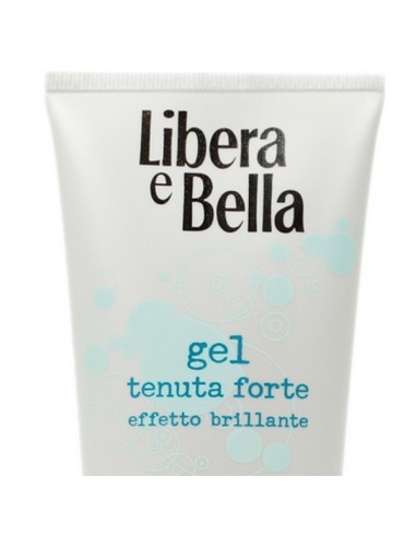 libera e bella gel per capelli - 200ml - fissaggio forte - effetto brillante: tuttocasashop.it: igiene e cura della persona