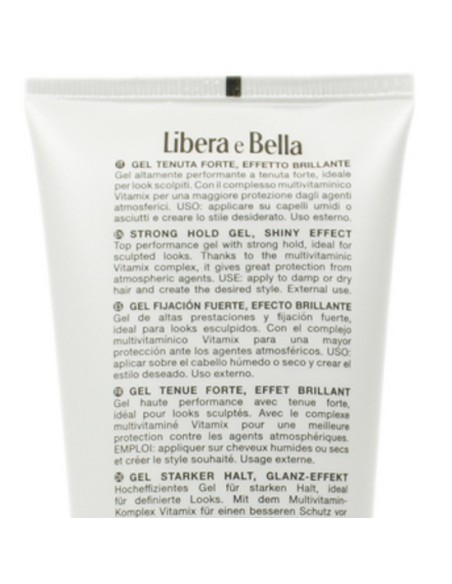 libera e bella gel per capelli - 200ml - fissaggio forte - effetto brillante: tuttocasashop.it: igiene e cura della persona
