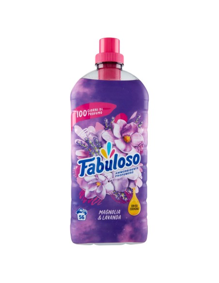 fabuloso ammorbidente per bucato - 56 lavaggi 1250ml - magnolia e lavanda: tuttocasashop.it: prodotti per bucato e tessuti