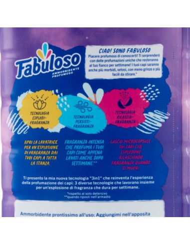 fabuloso ammorbidente per bucato - 56 lavaggi 1250ml - magnolia e lavanda: tuttocasashop.it: prodotti per bucato e tessuti