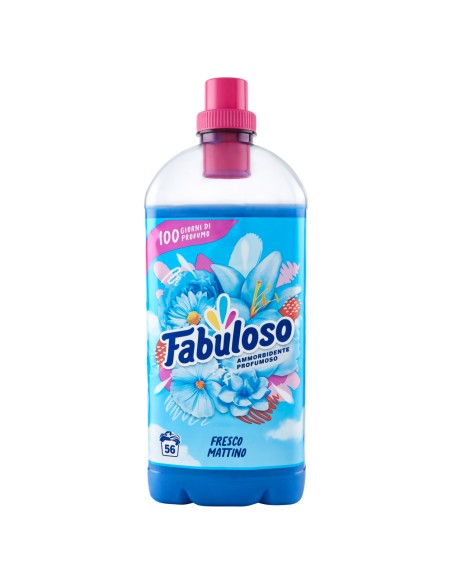 fabuloso ammorbidente per bucato - 56 lavaggi 1250ml - fresco mattino: tuttocasashop.it: prodotti per bucato e tessuti