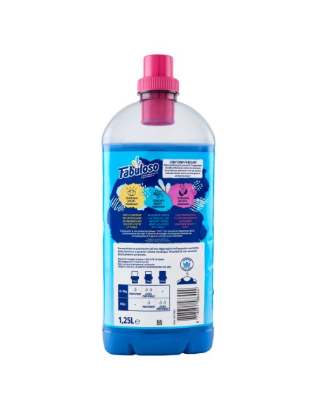 fabuloso ammorbidente per bucato - 56 lavaggi 1250ml - fresco mattino: tuttocasashop.it: prodotti per bucato e tessuti