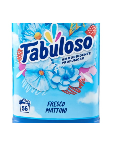 fabuloso ammorbidente per bucato - 56 lavaggi 1250ml - fresco mattino: tuttocasashop.it: prodotti per bucato e tessuti