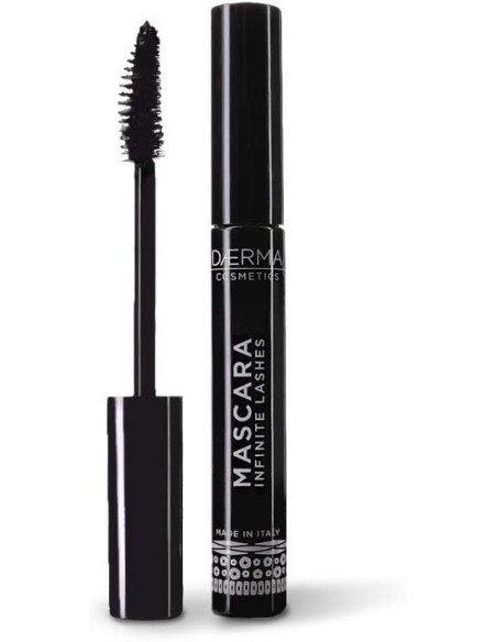 daerma mascara infinite lashes - 01 nero - allungante - effetto ciglia finte: tuttocasashop.it: igiene e cura della persona