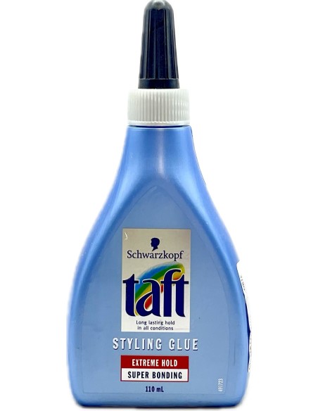 taft gel styling glue extra hold - 110ml - extra forte - pettinature estreme: tuttocasashop.it: igiene e cura della persona