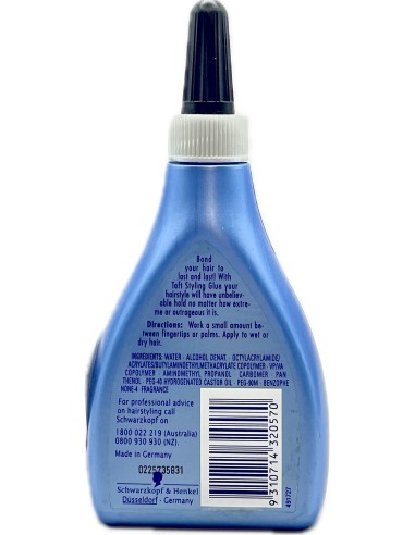 taft gel styling glue extra hold - 110ml - extra forte - pettinature estreme: tuttocasashop.it: igiene e cura della persona