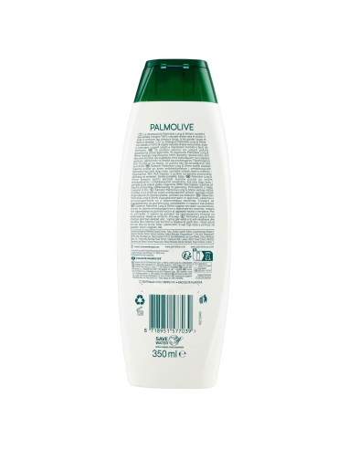palmolive shampoo 350ml - morbidezza e lucentezza - capelli medi e lunghi: tuttocasashop.it: igiene e cura della persona