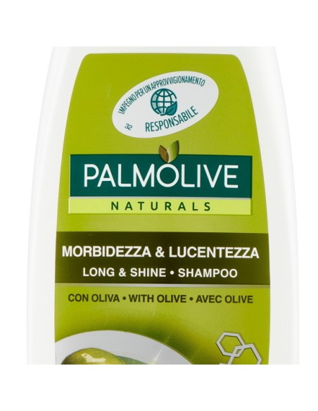 palmolive shampoo 350ml - morbidezza e lucentezza - capelli medi e lunghi: tuttocasashop.it: igiene e cura della persona