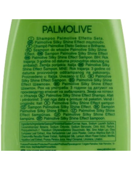 palmolive shampoo 350ml - con aloe - per capelli normali - effetto seta: tuttocasashop.it: igiene e cura della persona