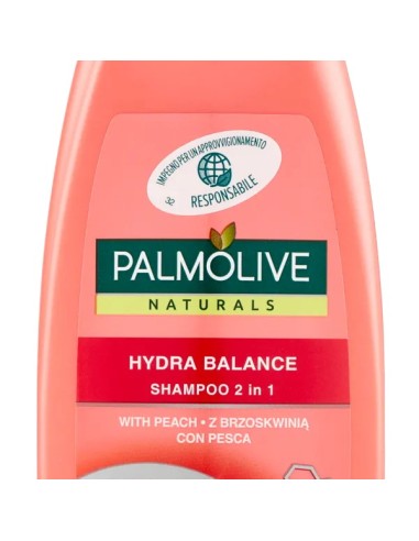 palmolive shampoo e balsamo 2in1 - 350ml - hydra balance - pesca: tuttocasashop.it: igiene e cura della persona