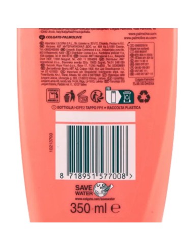 palmolive shampoo e balsamo 2in1 - 350ml - hydra balance - pesca: tuttocasashop.it: igiene e cura della persona