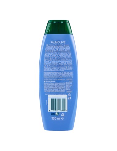 palmolive shampoo 350ml - antiforfora uso frequente - con menta selvatica: tuttocasashop.it: igiene e cura della persona