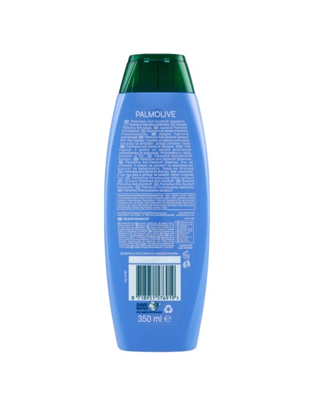 palmolive shampoo 350ml - antiforfora uso frequente - con menta selvatica: tuttocasashop.it: igiene e cura della persona