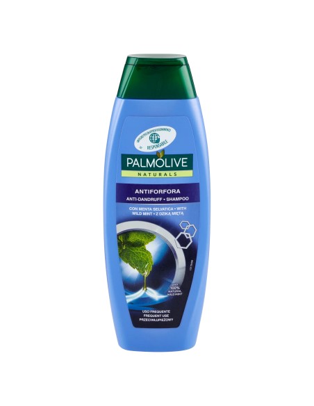 palmolive shampoo 350ml - antiforfora uso frequente - con menta selvatica: tuttocasashop.it: igiene e cura della persona