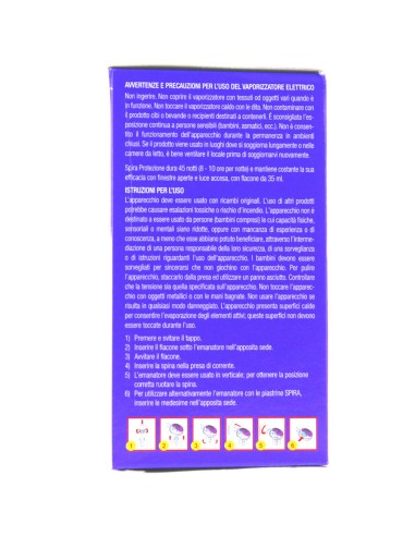 spira elettroemanatore antizanzare liquido - 45 notti - biuso: tuttocasashop.it: pulizia e cura della casa