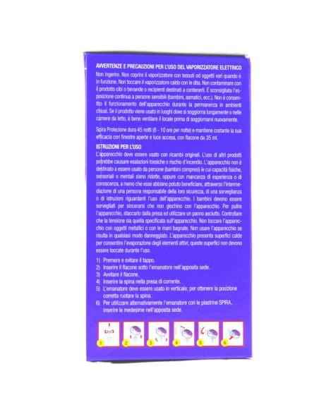 spira elettroemanatore antizanzare liquido - 45 notti - biuso: tuttocasashop.it: pulizia e cura della casa