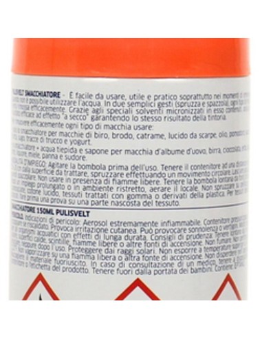pulisvelt smacchiatore spray a secco 150ml - tessuti e indumenti - viava': tuttocasashop.it: prodotti per bucato e tessuti