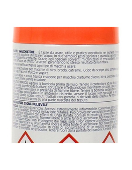 pulisvelt smacchiatore spray a secco 150ml - tessuti e indumenti - viava': tuttocasashop.it: prodotti per bucato e tessuti