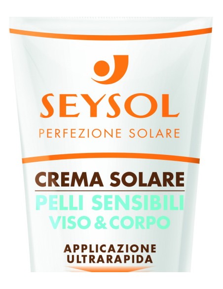seysol crema solare pelli sensibili viso & corpo 125ml - spf 30 - alta: tuttocasashop.it: igiene e cura della persona