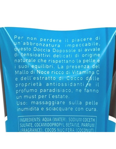seysol doccia gel doposole 250ml - cocco - protegge l'abbronzatura: tuttocasashop.it: igiene e cura della persona