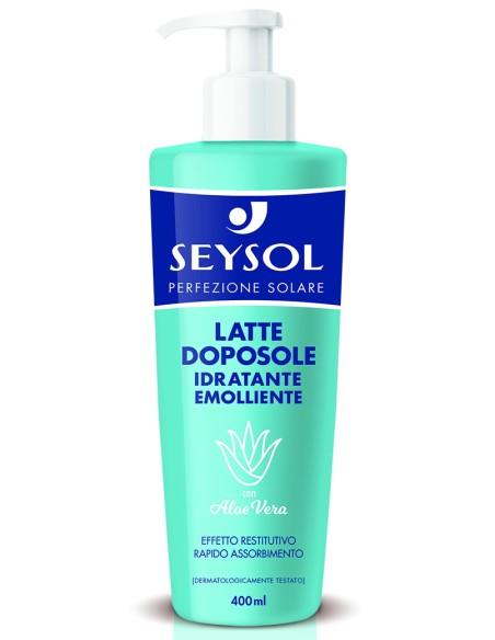 seysol latte doposole 400ml - idratante emolliente - rapido assorbimento: tuttocasashop.it: igiene e cura della persona