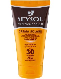 seysol crema solare 150ml - water resistant - spf 30 - protezione alta: tuttocasashop.it: igiene e cura della persona