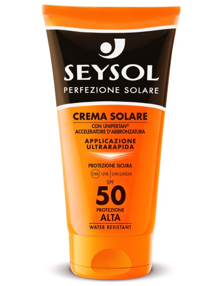 seysol crema solare 150ml - water resistant - spf 50 - protezione molto alta: tuttocasashop.it: igiene e cura della persona
