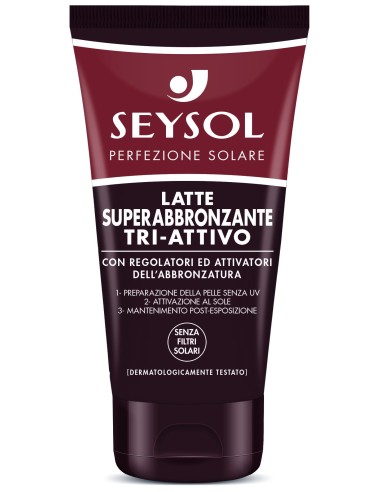 seysol latte superabbronzante tri-attivo 150ml attivatore dell'abbronzatura: tuttocasashop.it: igiene e cura della persona