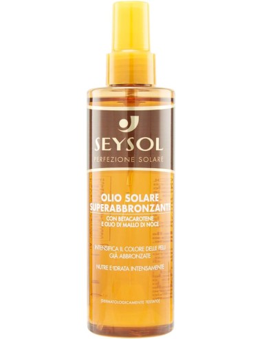 seysol olio solare superabbronzante 200ml - intensifica l'abbronzatura: tuttocasashop.it: igiene e cura della persona